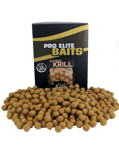 Pro Elite Baits Gold Boilies Antartic Krill 14mm 1kg