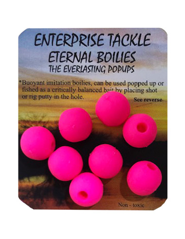 Enterprise Tackle Eternal Boilies Rosa Fluoro 12mm