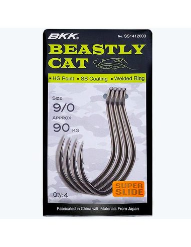 BKK Hooks Beastly Cat 5/0 (5 Pcs)