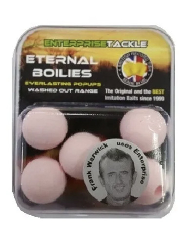 Enterprise Tackle Eternal Boilies Rosa Palido 15mm