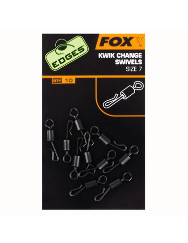 Fox Edges Kwik Change Swivels Size10 x 10