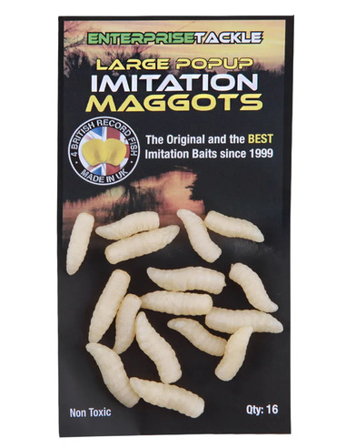 Enterprise Tackle Imitation Maggots Large Color Blanco XL