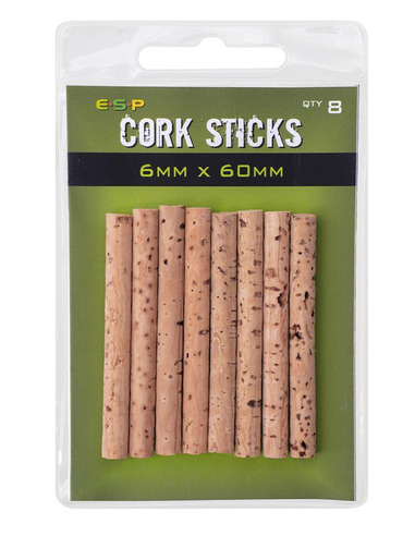 ESP Cork Sticks 6mm x 60mm ( 8 Unidades)