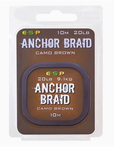 ESP Anchor Braid Gravel Brown 20lb 9,1kg