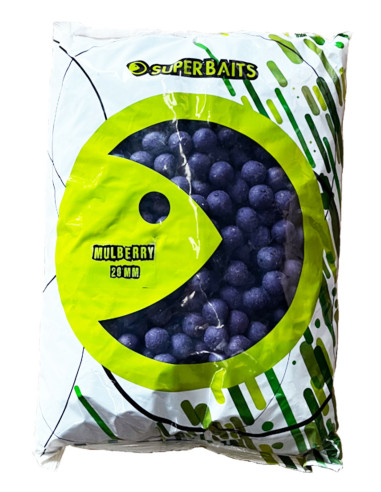 Superbaits Boilies Mulberry 20mm 5kg