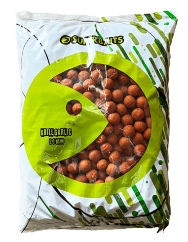 Superbaits Boilies Krill & Garlic 20mm 5kg