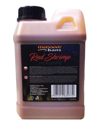 Massive Baits Red Shrimp Hydrolizate 1ltr