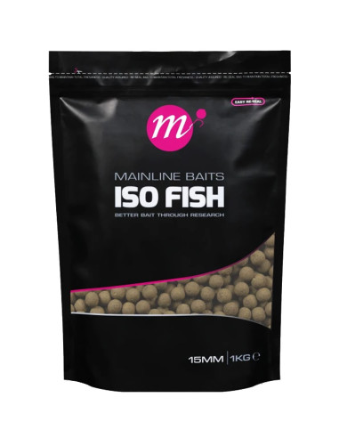 Mainline Shelf Life ISO Fish 15mm 1kg