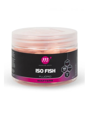 Mainline ISO Fish Fluoro Wafters Pink 15mm