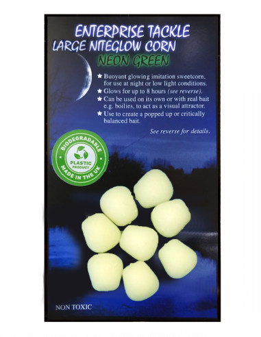 Enterprise Tackle Niteglow Corn Neon Large Green