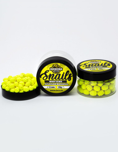 Bucovina Baits Snails Wafters Pineapple-Banana 20g