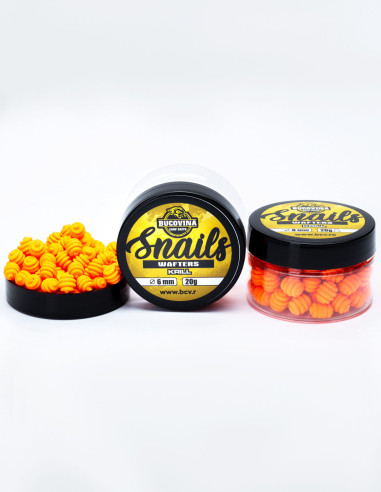 Bucovina Baits Snails Wafters krill 20g