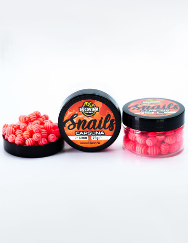 Bucovina Baits Strawberry Snails Wafters 20g