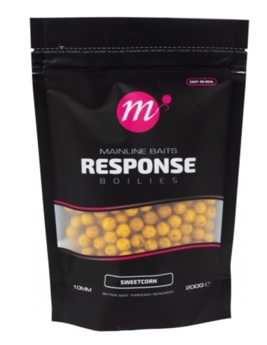 Mainline Response Boilies Sweetcorn 10mm 200g