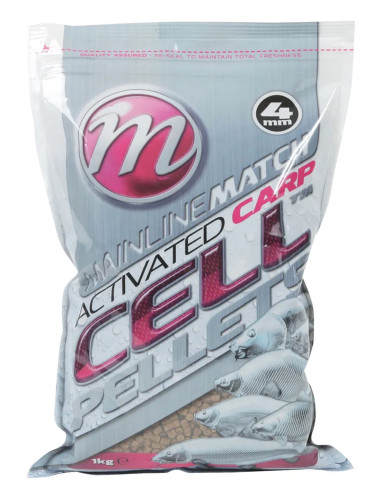 Mainline Match Activated Carp Cell TM Pellets 4mm 1kg