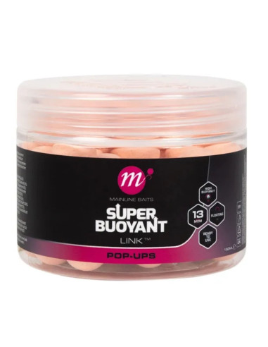 Mainline Link Super Buoyant Pop Ups Pink 13mm