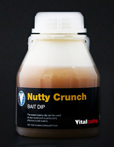 Vitalbaits Nutty Crunch Bait Dip 250ml