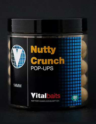 Vitalbaits Nutty Crunch Pop Up 14mm