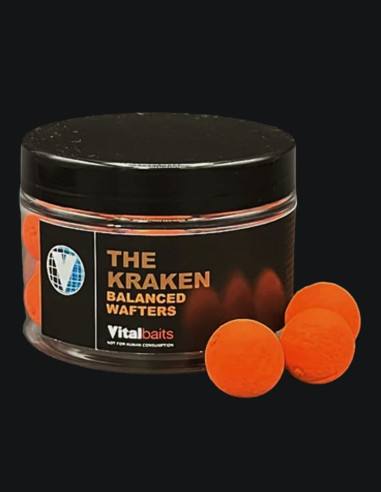 Vitalbaits The Kraken Wafters Orange 18mm