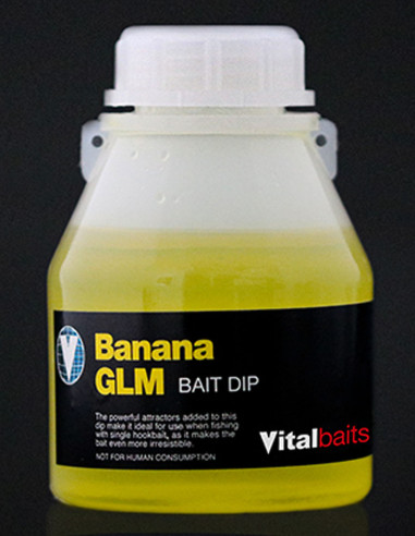 Vitalbaits Bait Dip Banana GLM 250 ml