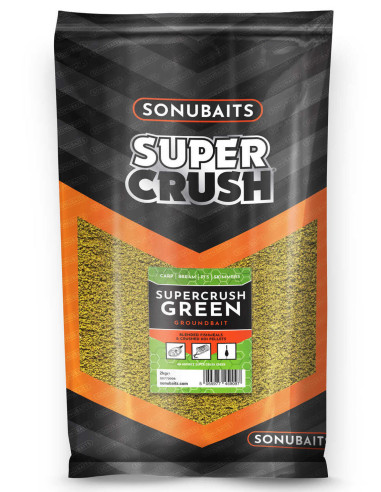 Sonubaits Supercrush Green Method Mix Groundbait 2kg