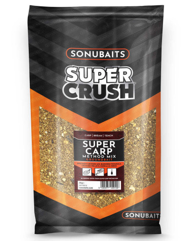 Sonubaits Supercrush Super Carp Method Mix Groundbait 2kg