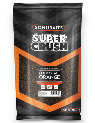 Sonubaits Supercrush Chocolate Orange Method Mix Groundbait 2kg