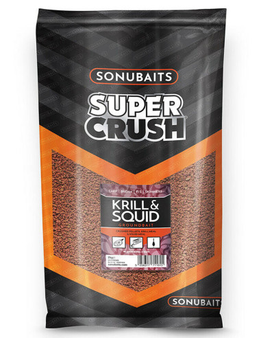 Sonubaits Supercrush Krill & Squid Method Mix Groundbait 2kg