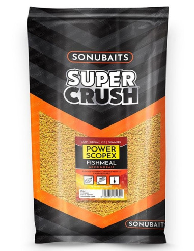 Sonubaits Supercrush Power Scopex Method Mix Groundbait 2kg