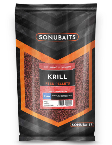 Sonubaits Krill Feed Pellets 2mm 900g