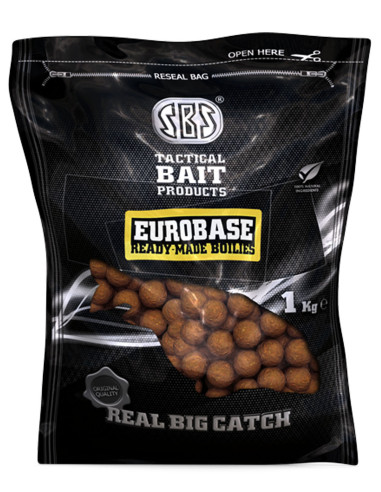 SBS EuroBase Ready Made Boilies Sweetcorn 20mm 1kg