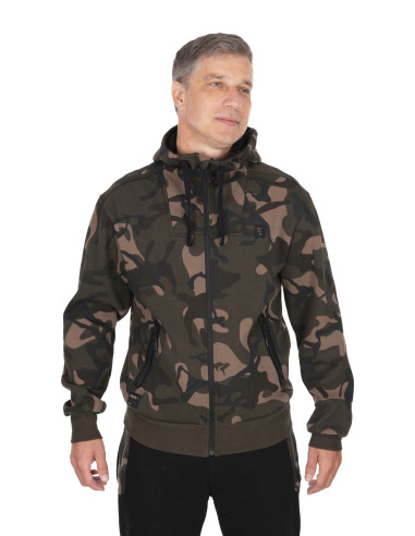 Fox Camo Full Zip Premium 310 Hoodie SMALL