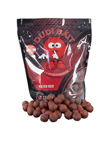 Dudi Baits Boilies Mister Red Super Hot 24mm 1kg