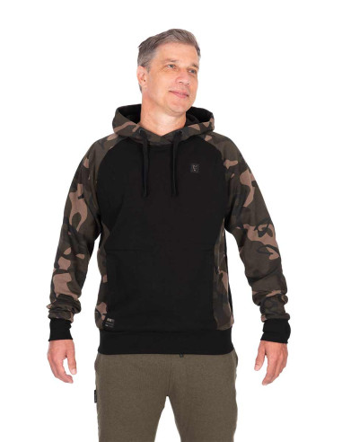 Fox Black / Camo pullover premium 310 hoodie - S