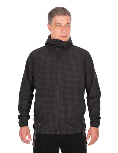 Fox Black Premium mid layer jacket - S