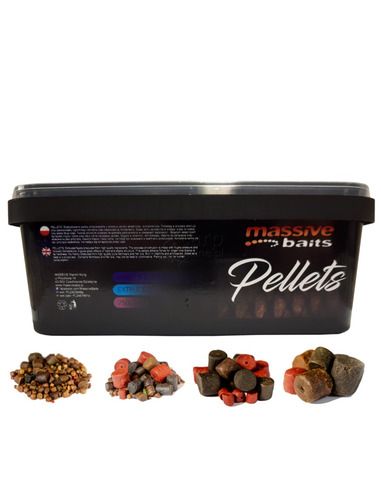 Massive Baits Micro Mixed Pellets XS 1,5 - 3mm 3kg