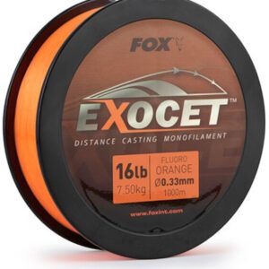 El Fox Exocet Fluoro Orange Mono 16lb (0.33mm) es un monofilamento de alto rendimiento diseñado para los pescadores que buscan máxima visibilidad.