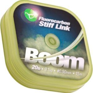 El Korda Boom 20lb es mucho más que un simple fluorocarbono. Se trata de un material de montaje que ha revolucionado el carpfishing moderno