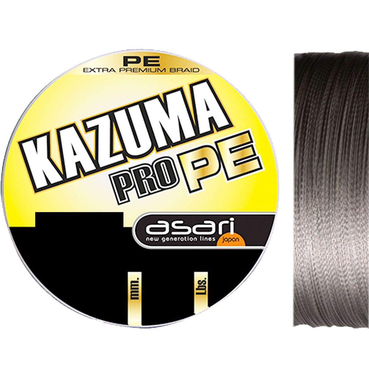 El Asari Trenzado Kazuma Pro PE 0.25mm 19.09kg es una línea trenzada de alto rendimiento, desarrollada para pescadores que buscan resistencia.