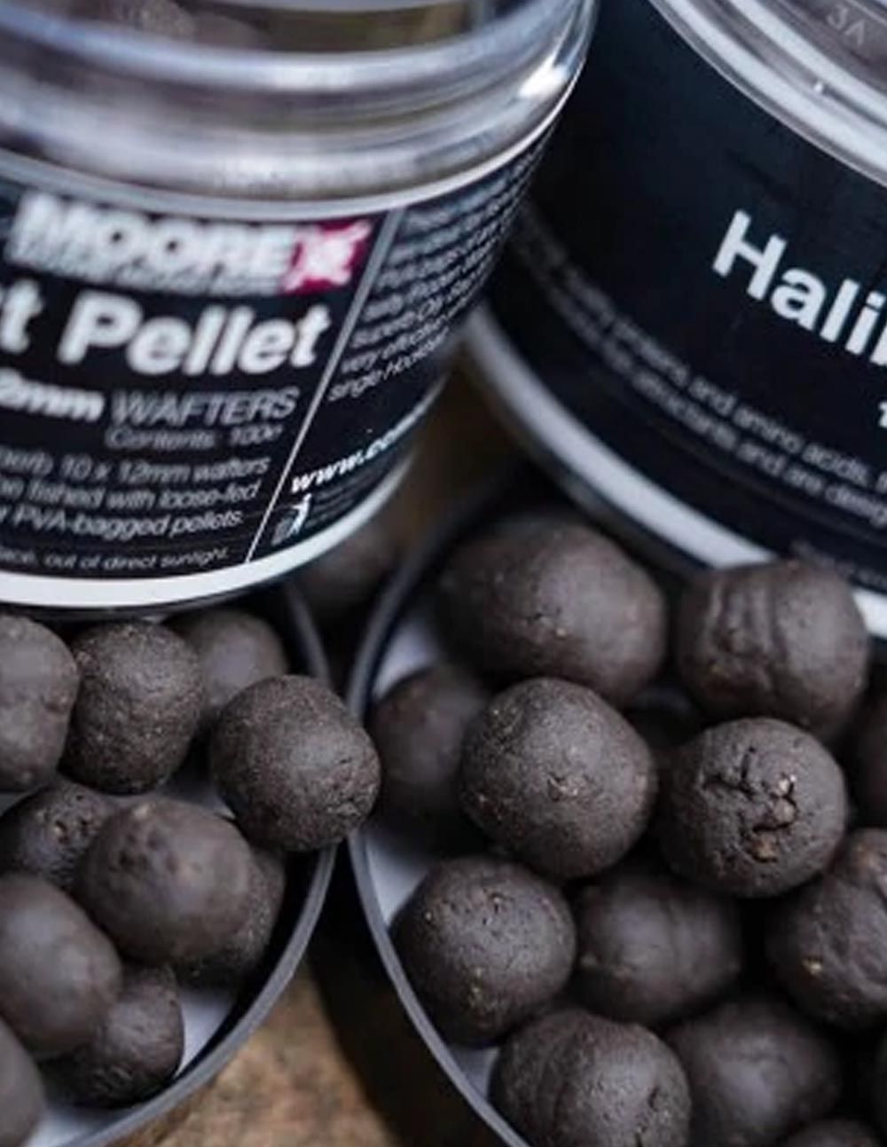 Los CC Moore Halibut Pellet Wafters 12x14mm diseñados para ser la opción perfecta, creados para pescadores que utilizan pellets sueltos o en bolsas de PVA.