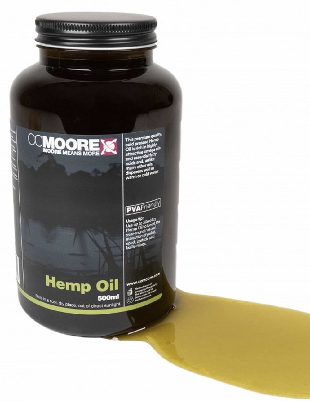 El CC Moore Hemp Oil es un aceite de cáñamo prensado en frío de altísima calidad, elaborado bajo estándares alimentarios y farmacéuticos.