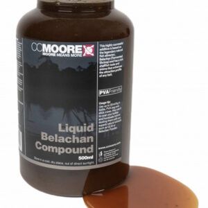 El CC Moore Liquid Belachan Compound es uno de los aditivos naturales más eficaces jamás creados para atraer grandes carpas y peces de fondo.