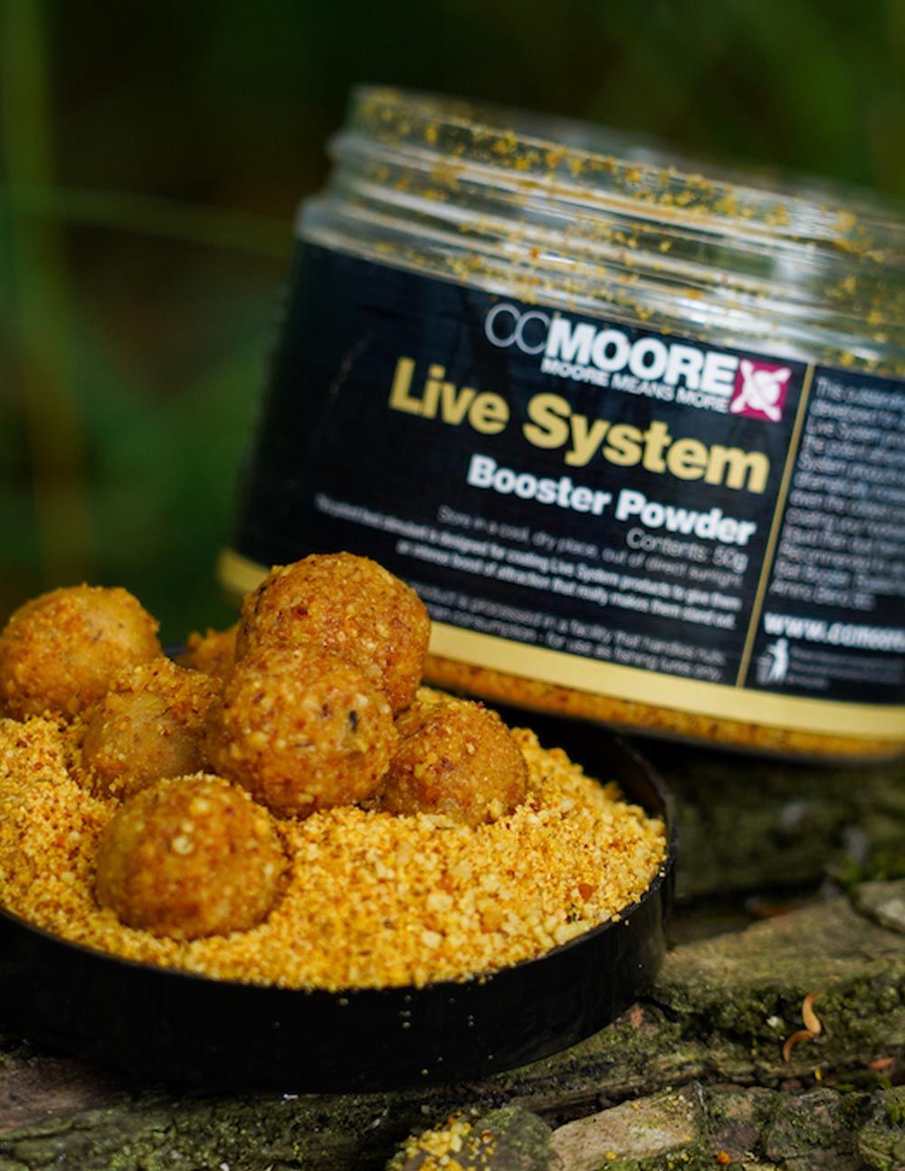 CC Moore Live System Bait Booster Powder 50gr - Imagen 2