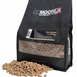 CC Moore Live System Pellets 3mm contienen los mismos potentes atrayentes líquidos que los aclamados boilies y pastas de la gama Live System