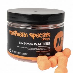 Los CC Moore NS1 Dumbell Wafters Orange 10X14mm  son la evolución natural de uno de los cebos más legendarios en la historia del carpfishing.