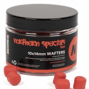 Los CC Moore NS1 Dumbell Wafters Red 10X14mm  son la evolución natural de uno de los cebos más legendarios en la historia del carpfishing.