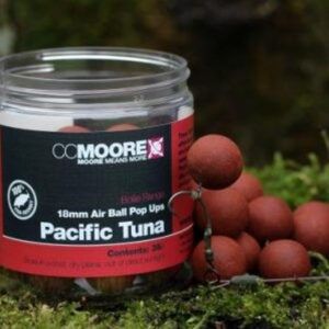 Los CC Moore Pacific Tuna Air Ball Wafters 15mm son la opción definitiva para quienes buscan combinar naturalidad y atracción en su presentación.