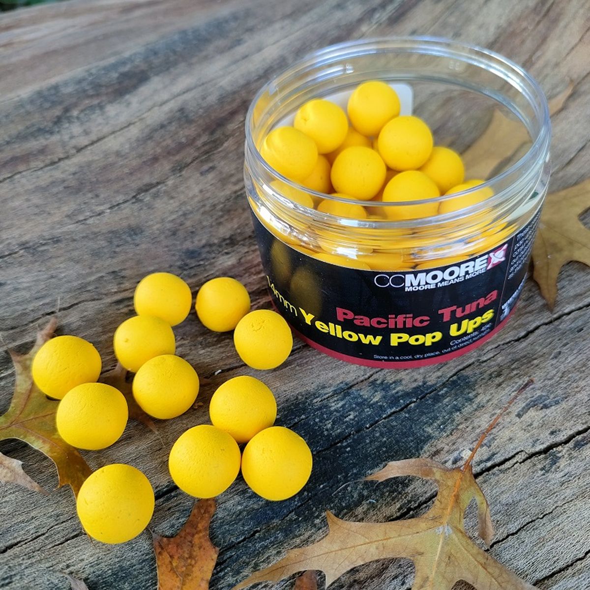 CC Moore Pacific Tuna Yellow Pop Ups 14mm - Imagen 2