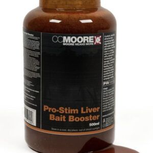 CC Moore Pro-Stim Liver Bait Booster es un líquido de atracción altamente concentrado, diseñado para potenciar boilies, hookbaits, pellets etc..