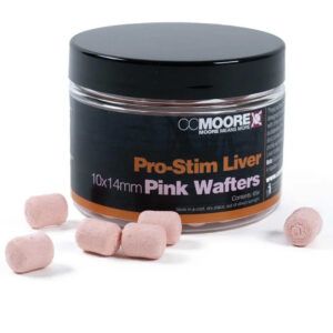 CC Moore Pro-Stim Liver Pink Dumbell Wafters 10x14mm